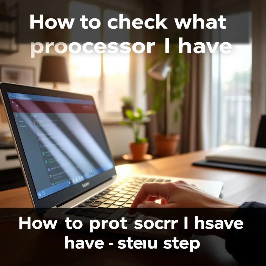 Jak sprawdzić jaki mam procesor – krok po kroku