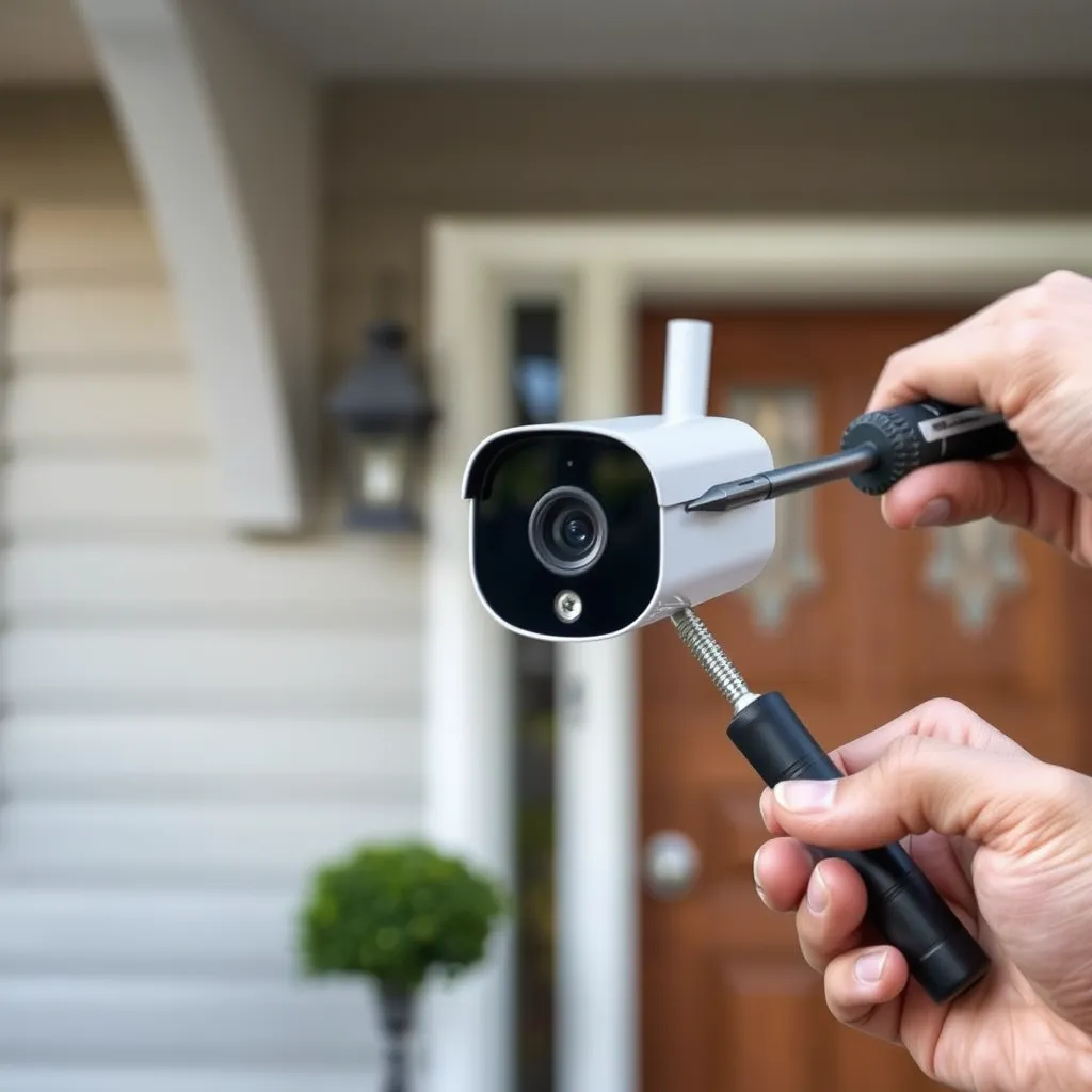 Montaż kamery zewnętrznej wifi – krok po kroku